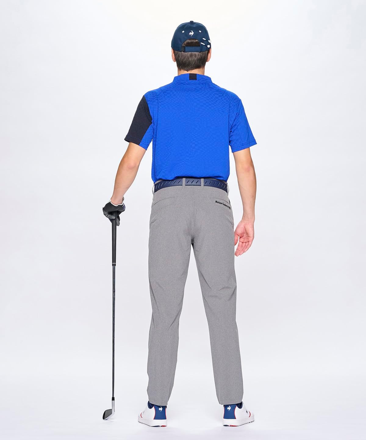 ルコックスポルティフ] ゴルフパンツ 9分丈 テーパード 吸汗速乾